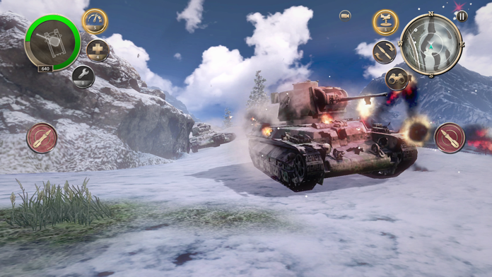 Infinite Tanks WWII Game Screenshot