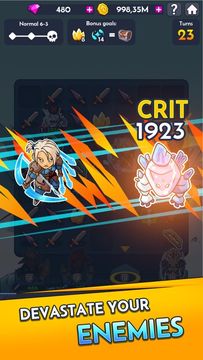 Squad Match - Puzzle Heroes Game Screenshot