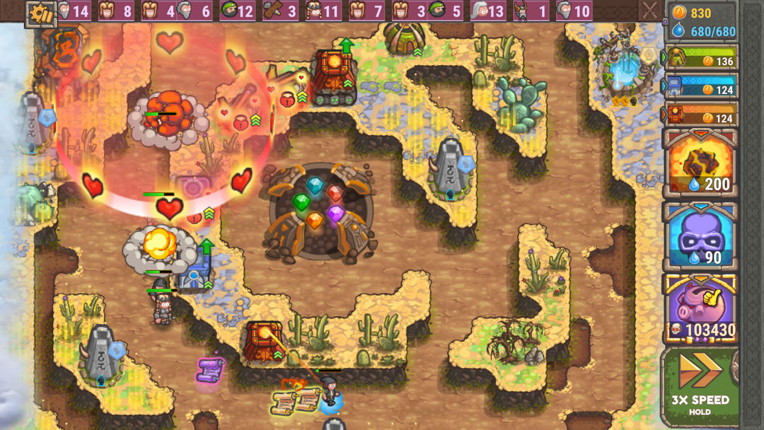 Screenshot of Cursed Treasure 2
