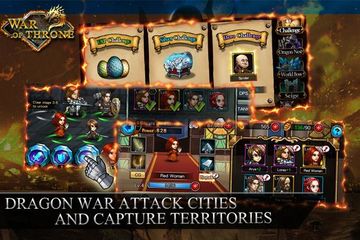 War of Throne 게임 스크린샷
