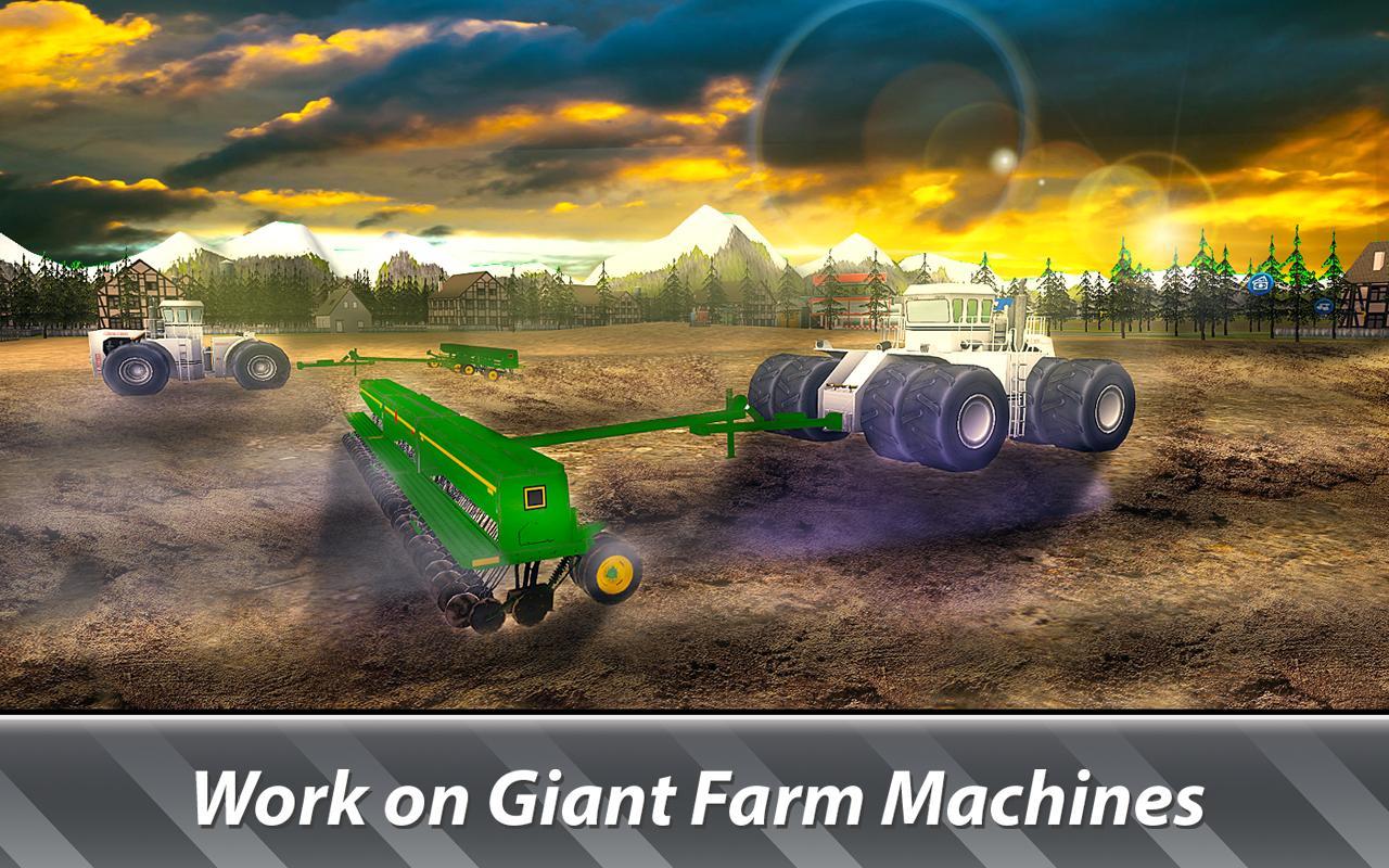 Screenshot 1 of ビッグ・マシン・シミュレーター：農業 - 巨大な農場を走らせ 1.3.0
