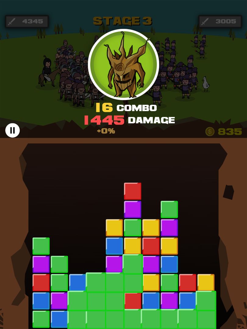 Screenshot of Puzzle Bump