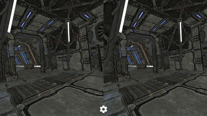 Screenshot of VR Space for Google Cardboard Virtual Reality