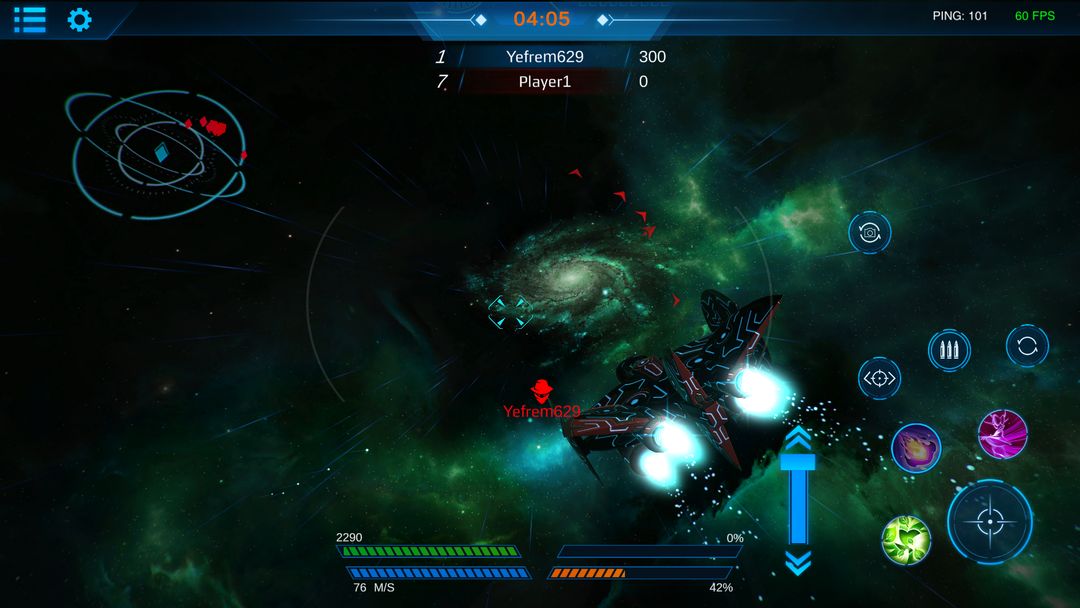 Space Conflict 게임 스크린 샷