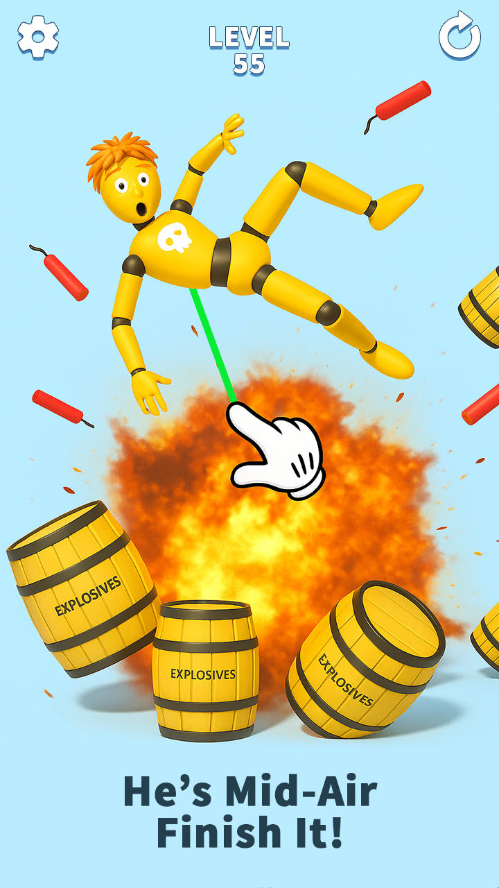 Cuplikan Layar Game Ragdoll killer Break & Destroy