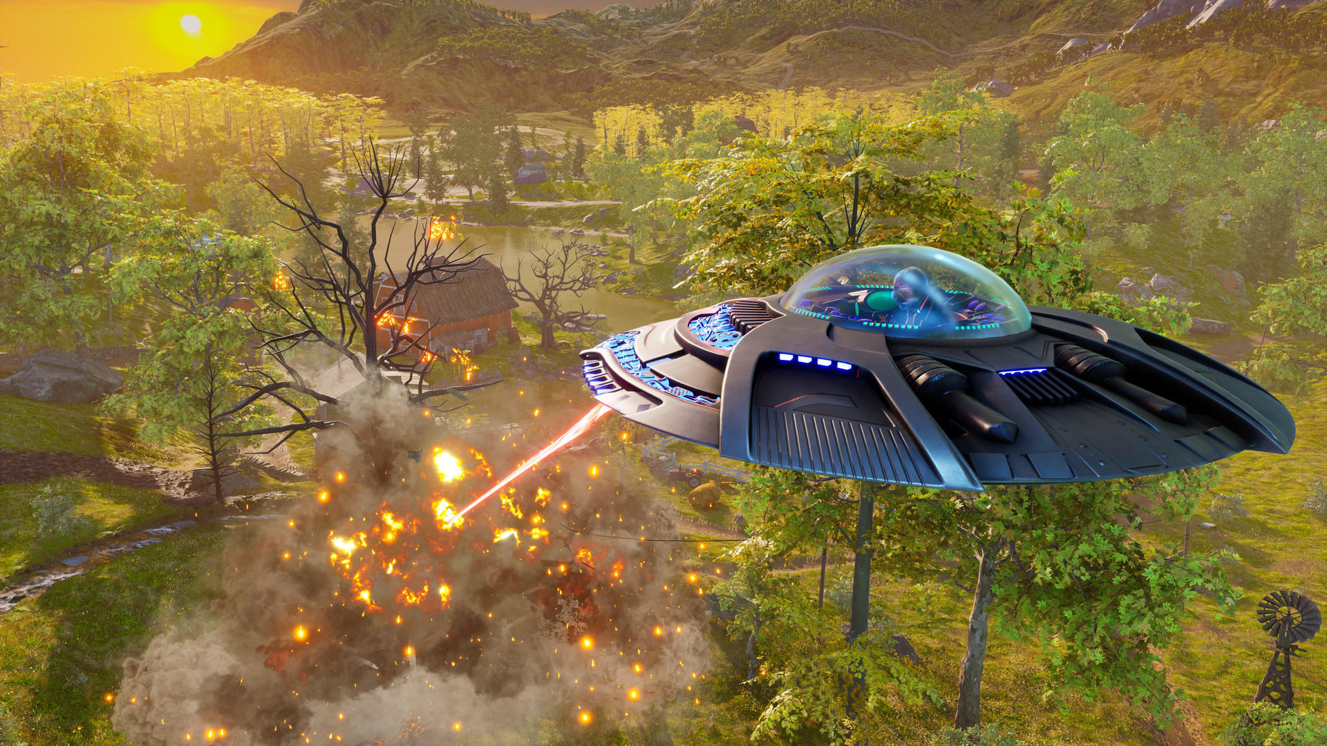 Screenshot of Destroy All Humans!