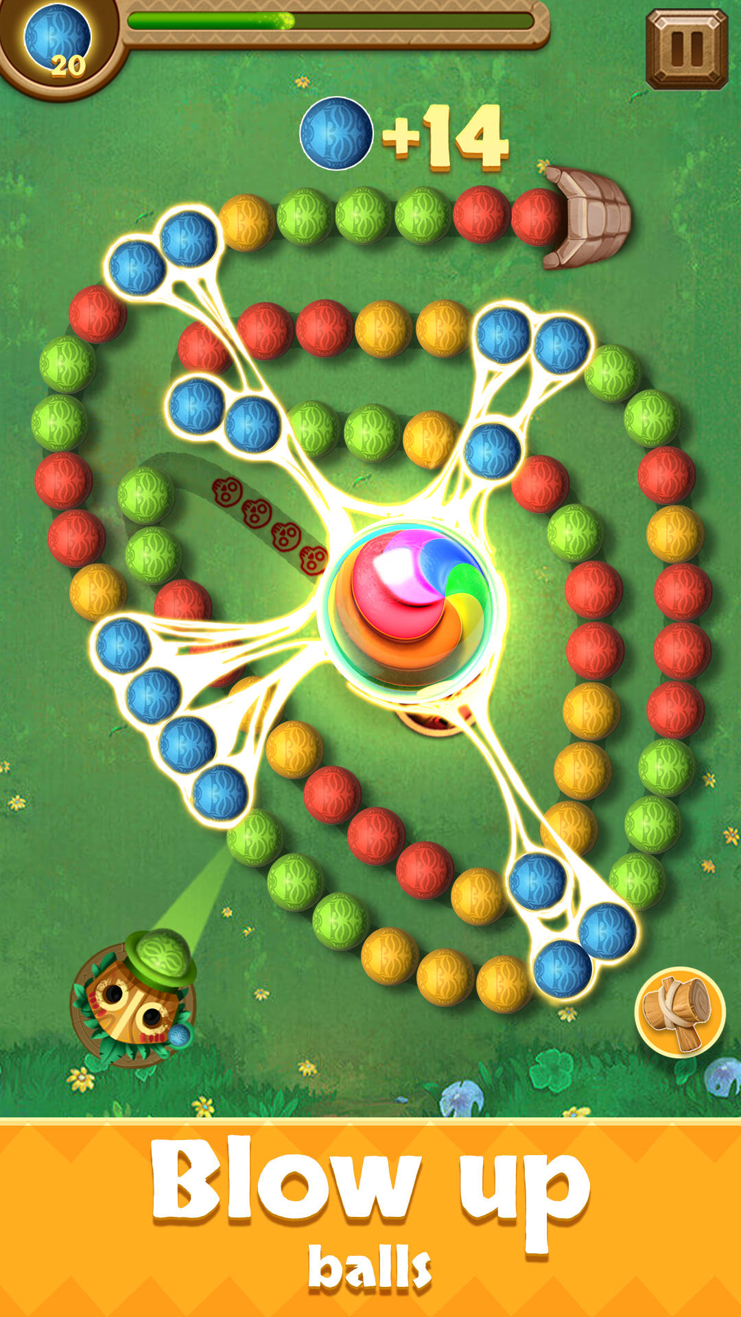 Screenshot of Marble Puzzle Shoot