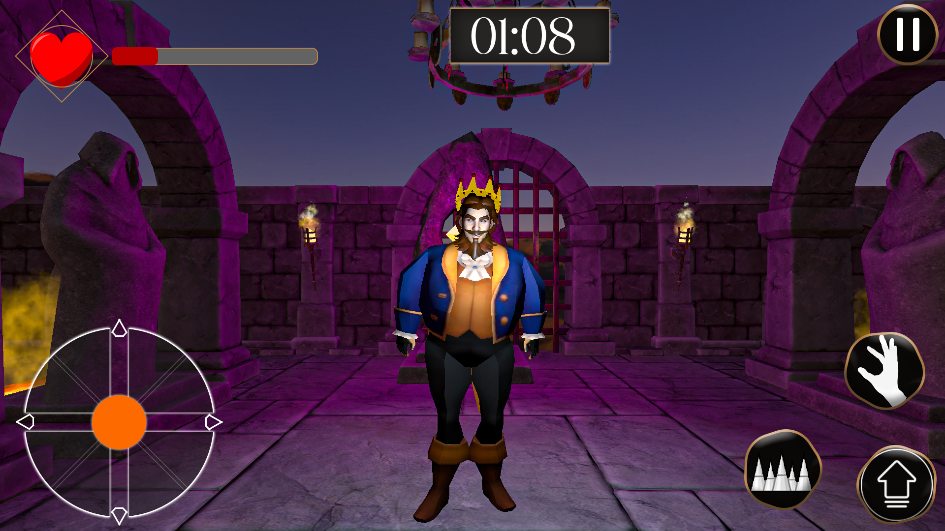 Screenshot of Angry King Scary Jason Pranks