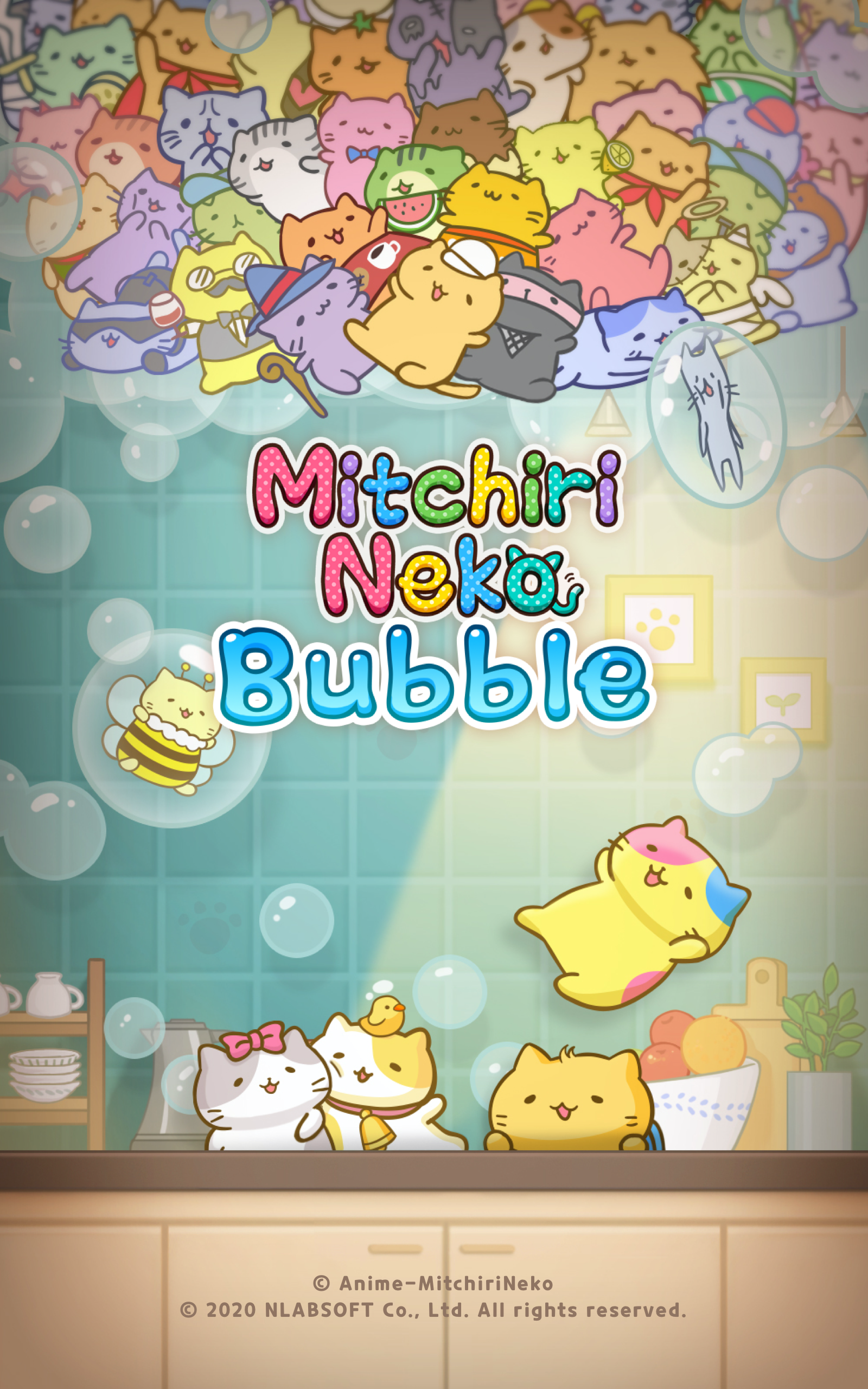 MitchiriNeko Bubble: Shooter Game Screenshot