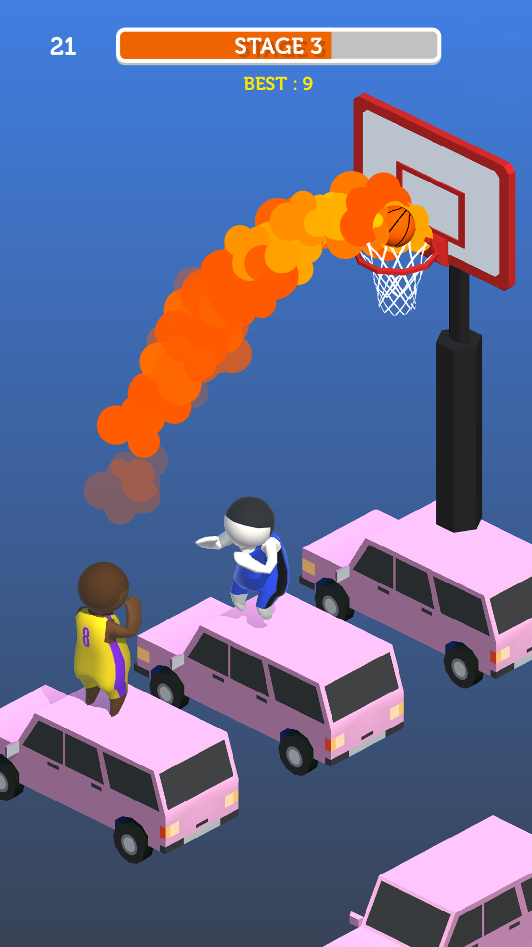 Mr Dunk screenshot game