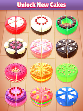 Cake Sort Puzzle 3D Game Screenshot