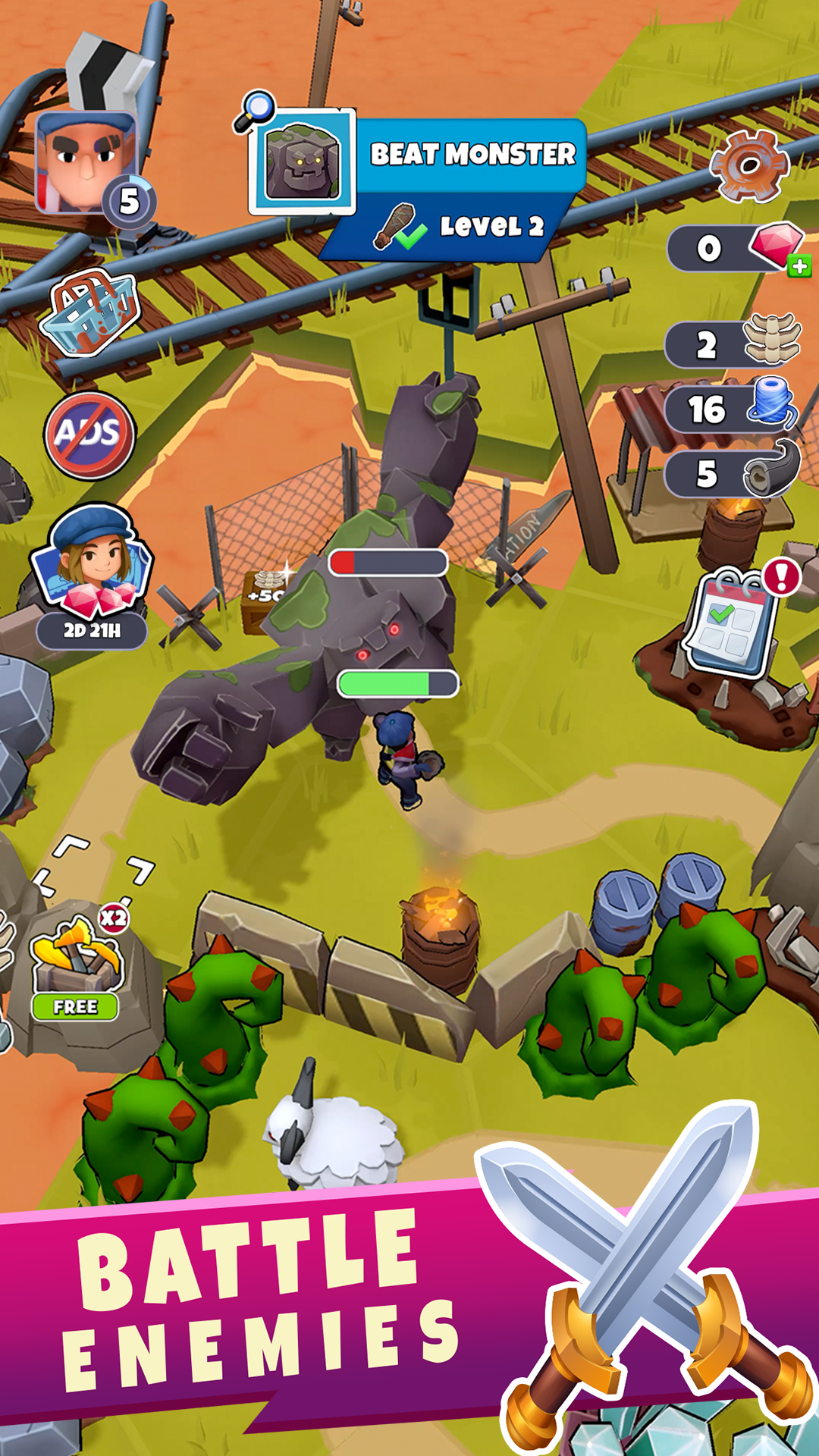 Derailed: Survival Adventure Game Screenshot