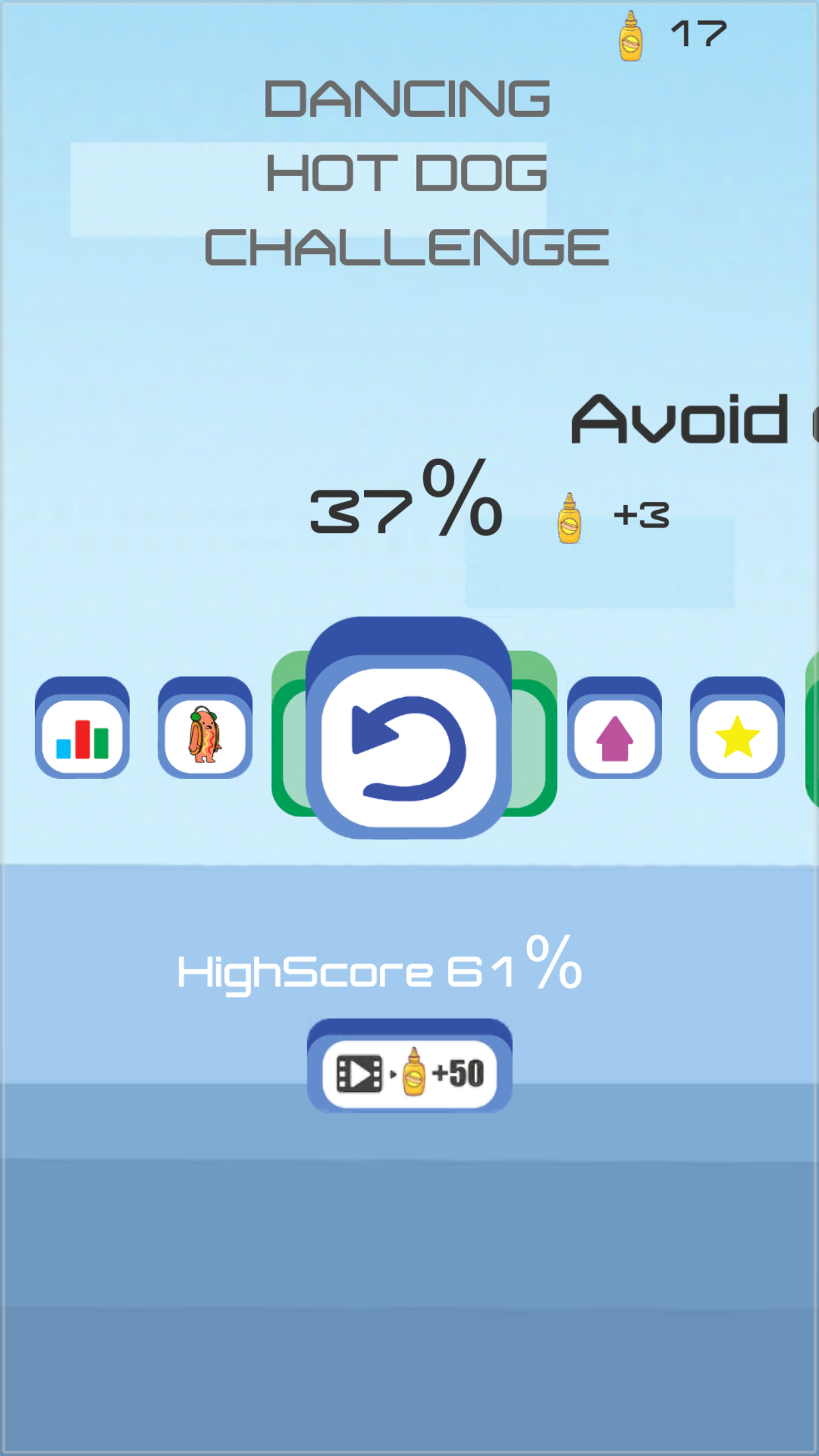Captura de Tela do Jogo Dancing Hotdog