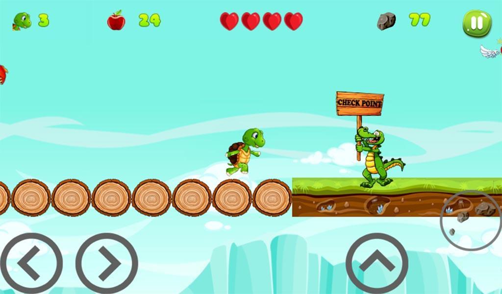 Turtle Adventure World Game Screenshot