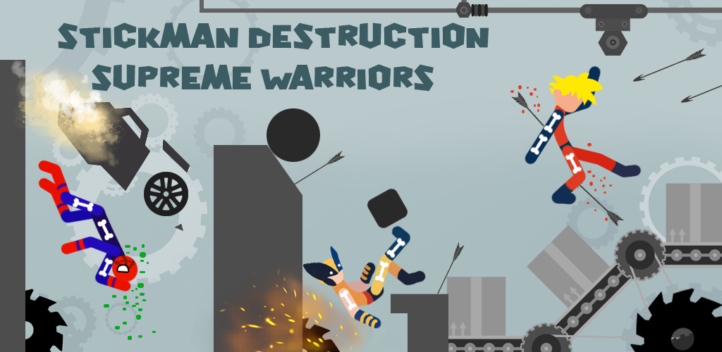 Banner of Stickman Destruction - 슈프림 워리어 래그돌 1.0