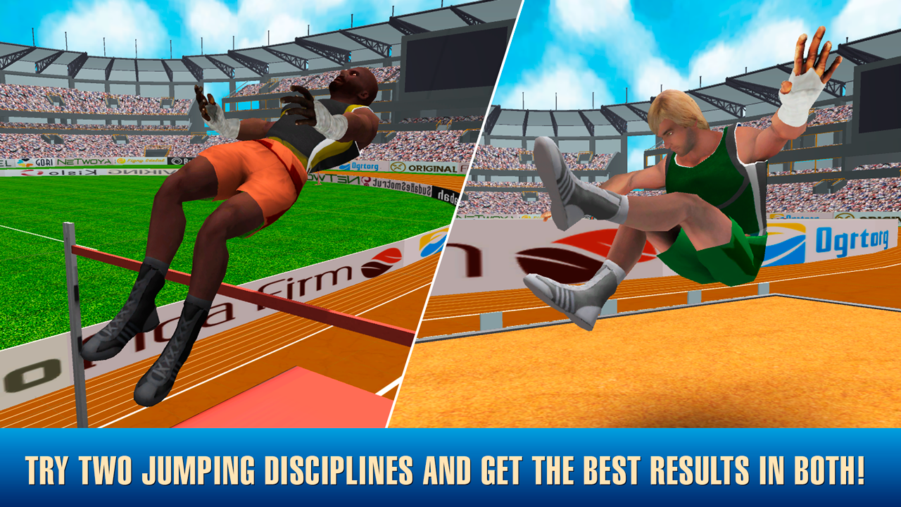 Скриншот игры High Jump Contest Athletics