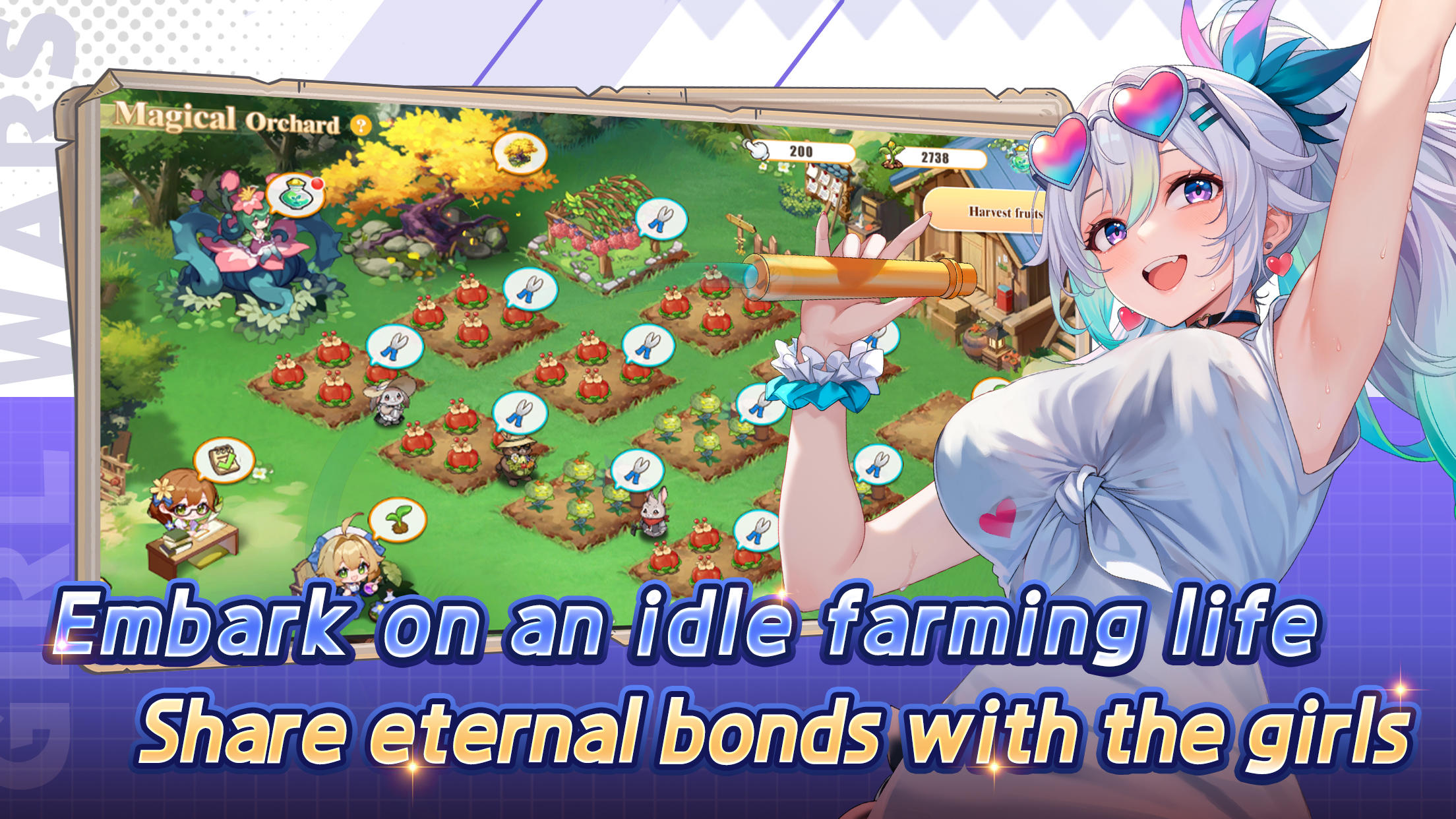 Girl Wars Game Screenshot