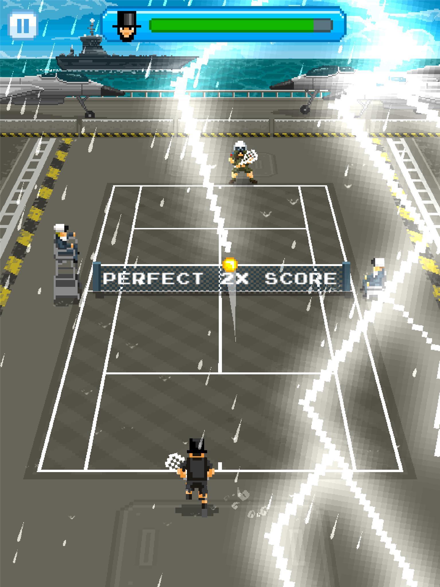 Screenshot 1 of スーパーワンタップテニス 1.0.0