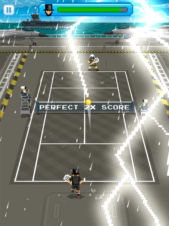 Screenshot 1 of Super One Tap Tennis 1.0.0