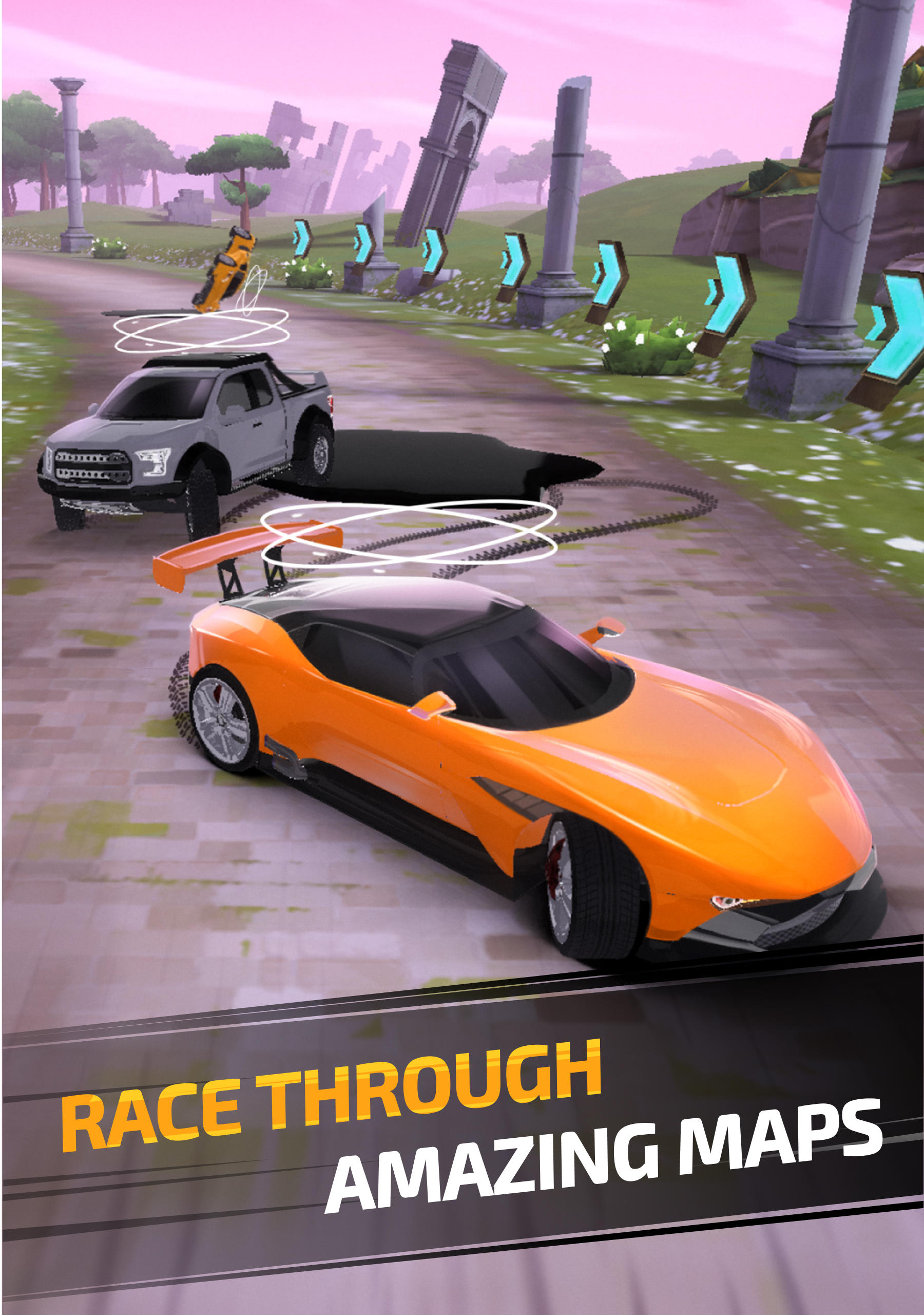 Racing Fury: Car Battle PvP ภาพหน้าจอเกม