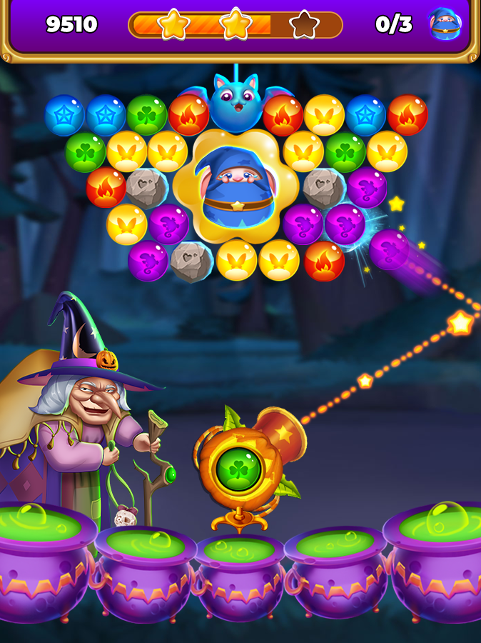 Pop Bomb Shooter Game Screenshot