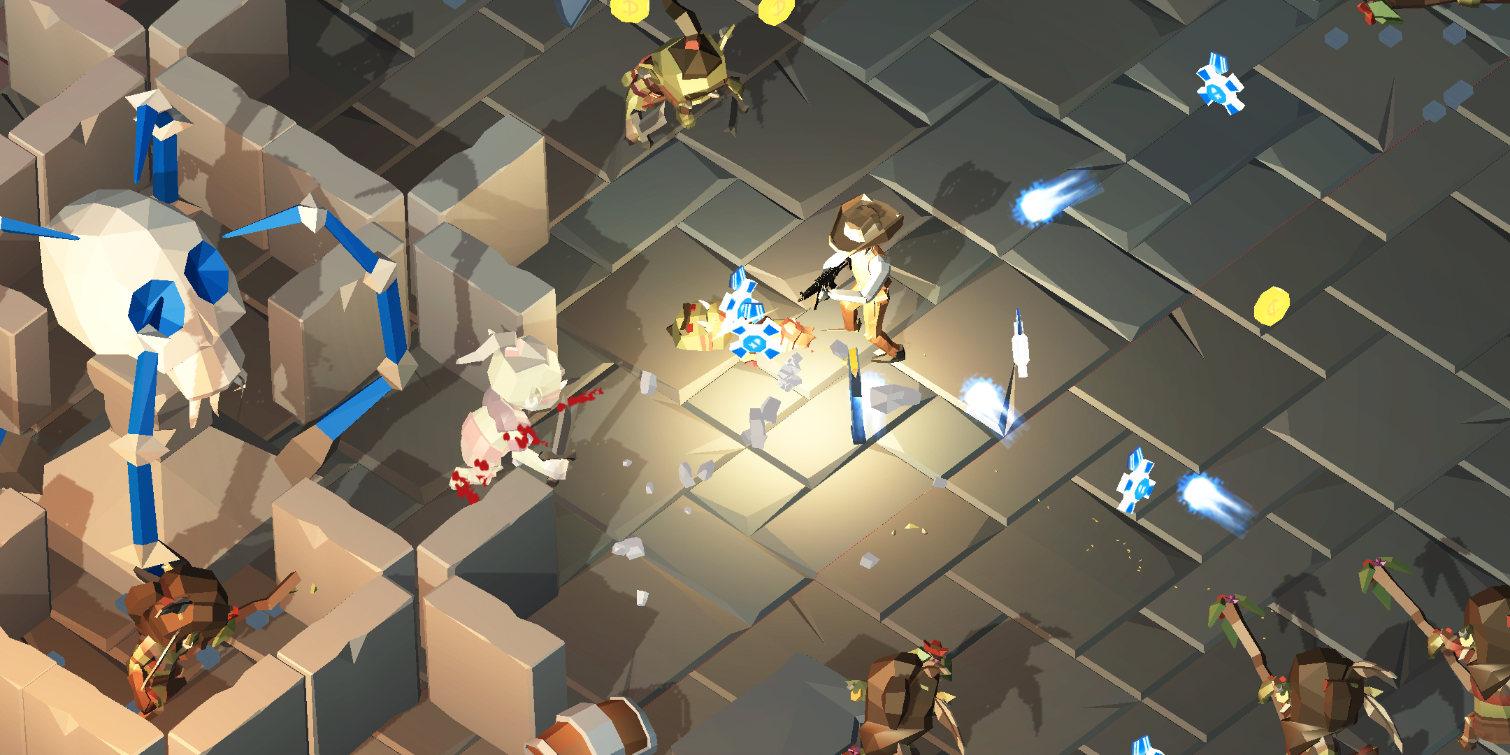 Zombie killer Deadland cowboy 遊戲截圖