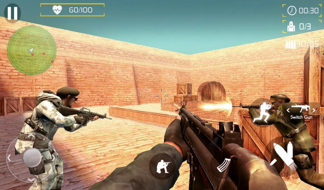 Screenshot 1 of ยิงตอบโต้ผู้ก่อการร้าย 2.0.2
