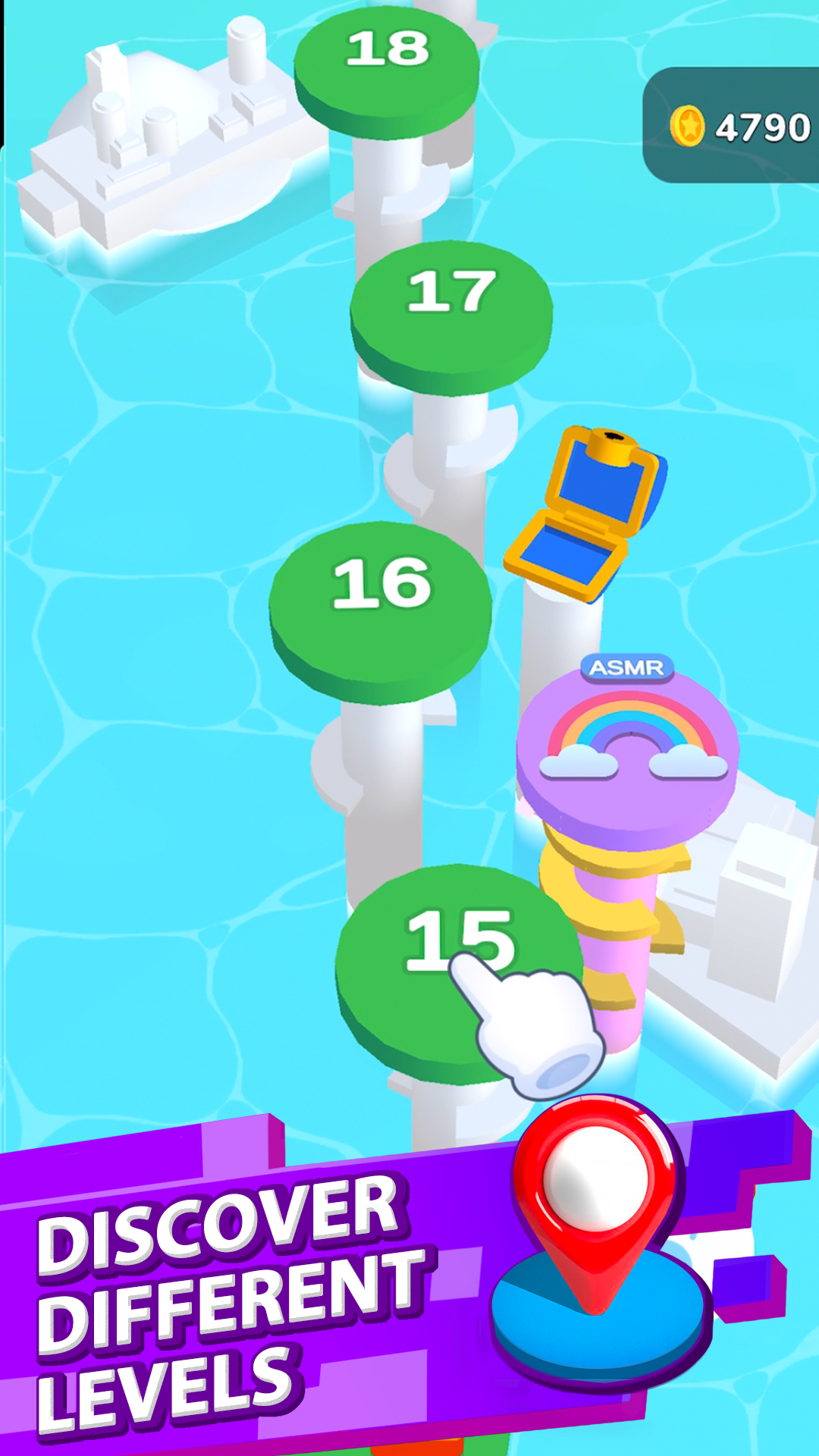 Helix Jump Game Screenshot