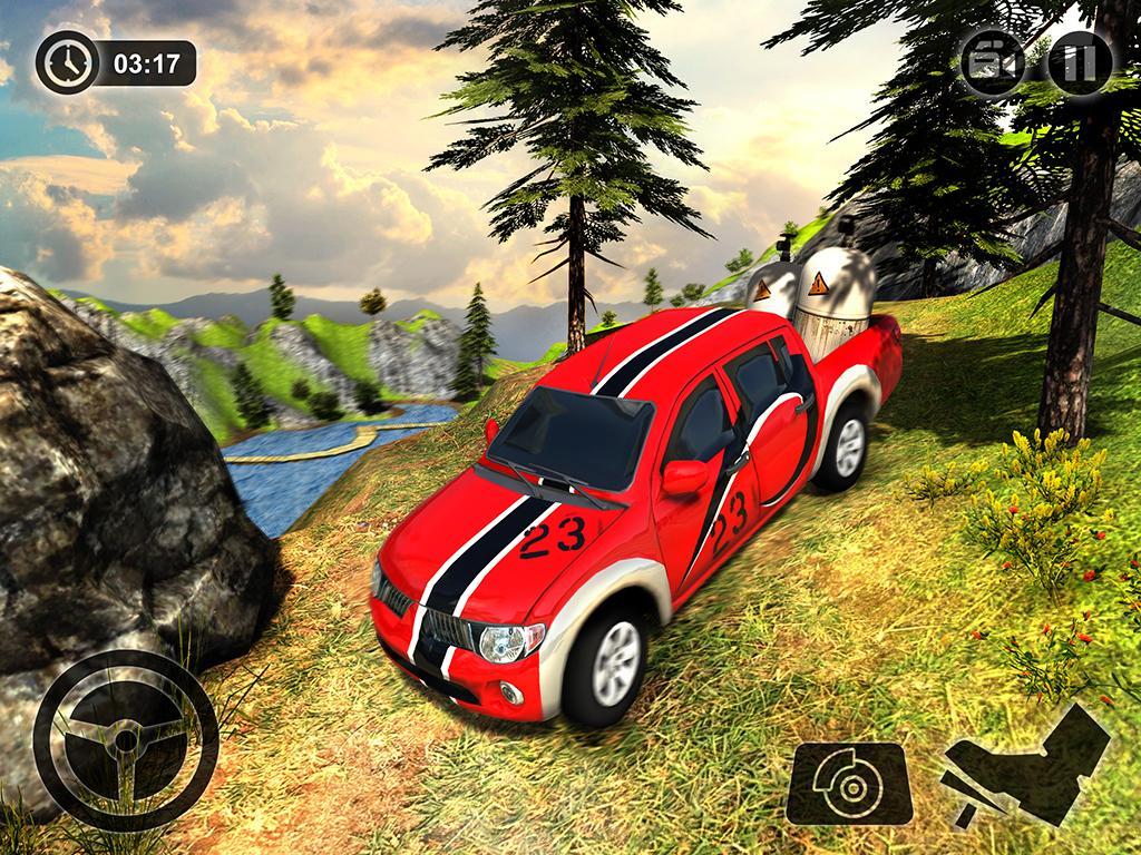 Offroad Hilux Pickup Truck Dri Game Screenshot