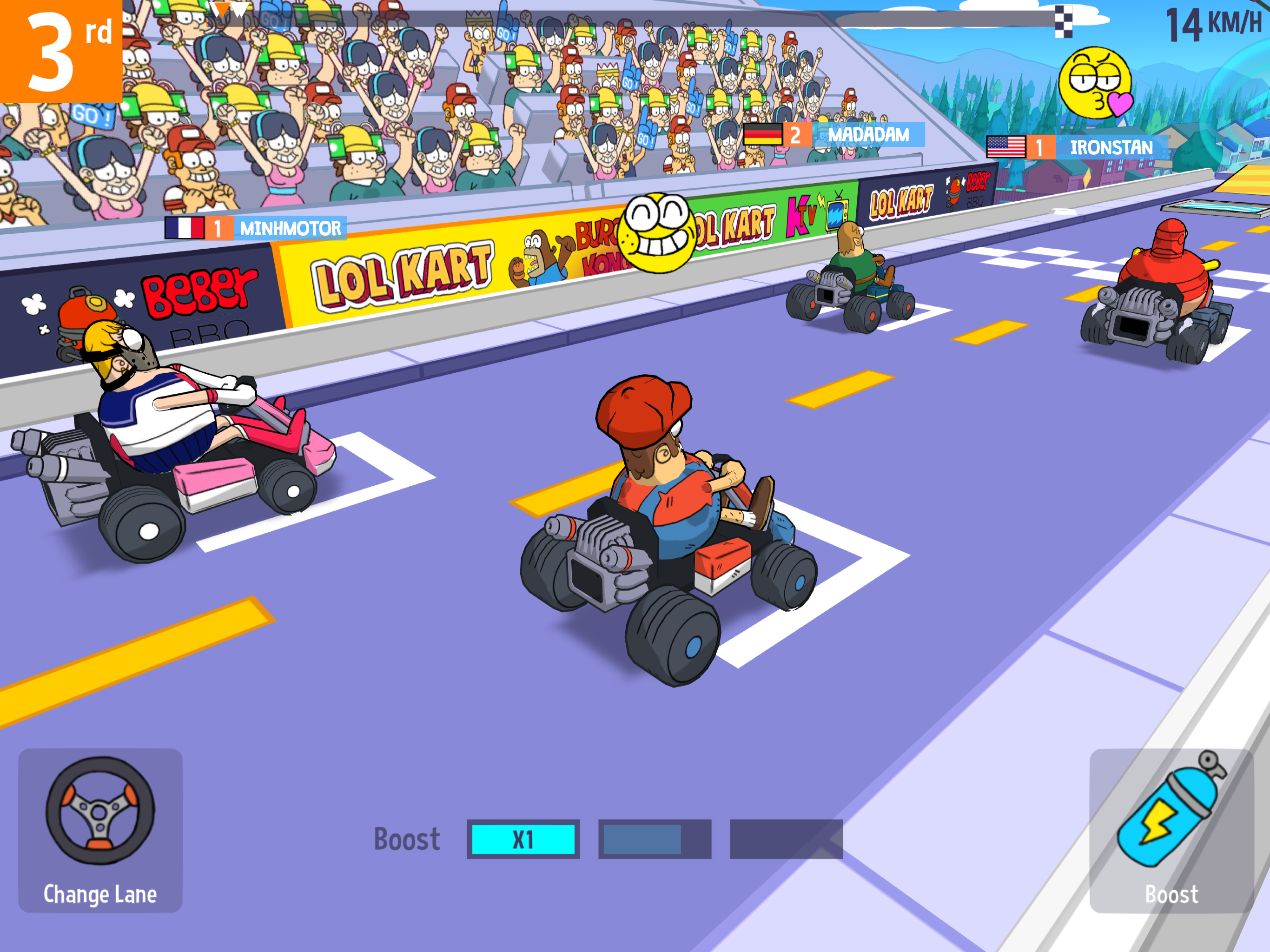 LoL Kart ภาพหน้าจอเกม