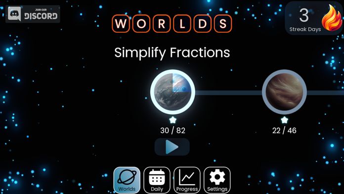 Algebra Learner Game Screenshot