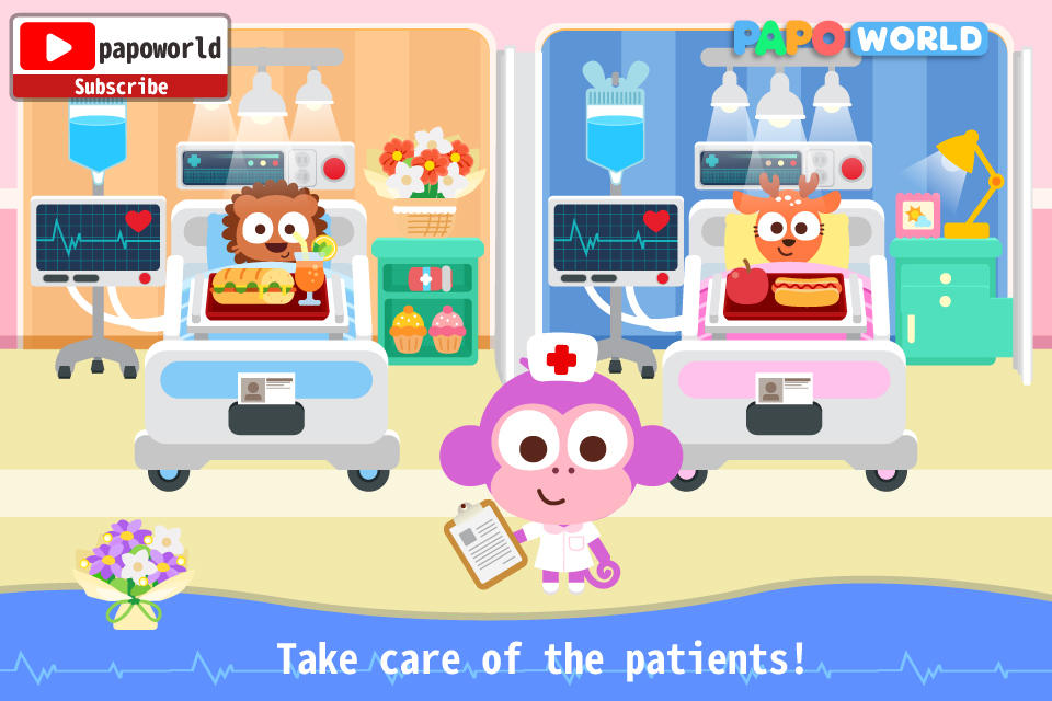 Screenshot of Papo Town: Hospital