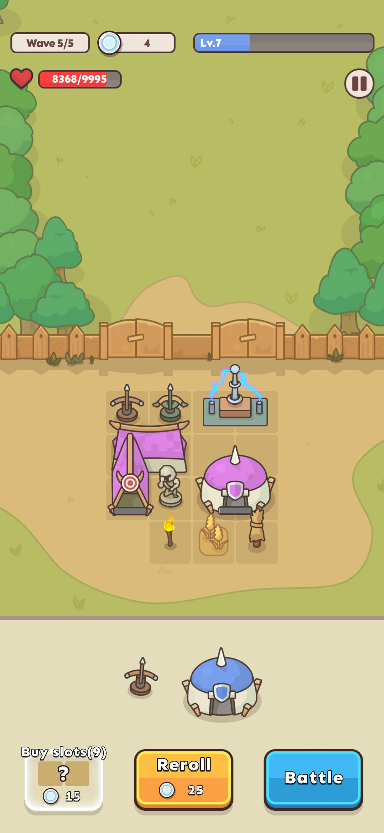 Скриншот игры Fort Guardian
