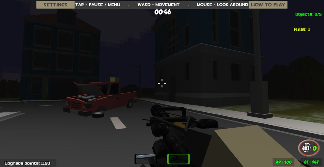 Zombie Arena 3D Survival Offline screenshot game