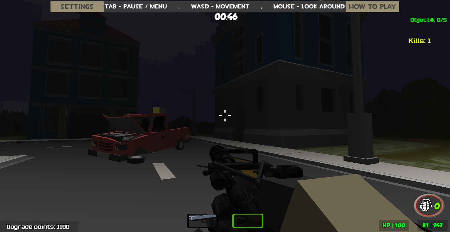Zombie Arena 3D Survival Offline Game Screenshot