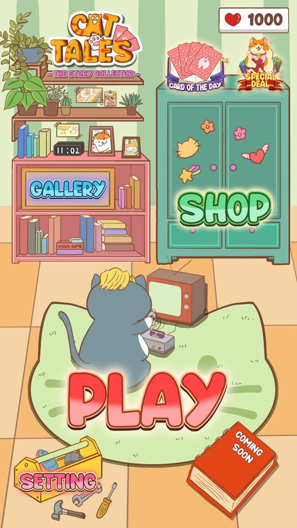Cat Tales - The Story Collector ภาพหน้าจอเกม
