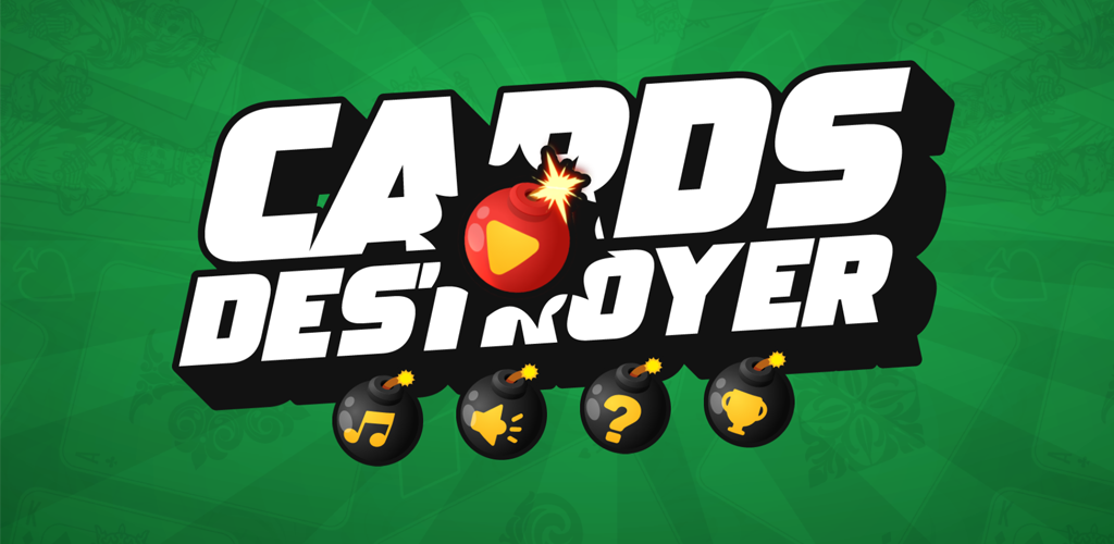 Banner of Cards Destroy 
