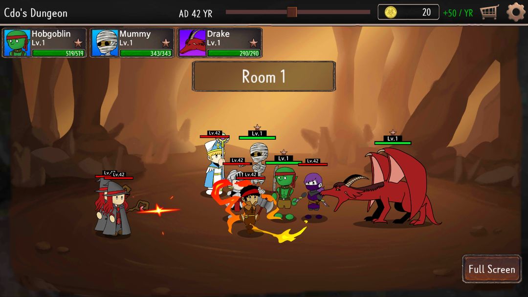 Screenshot of CDO:Dungeon Defense Game