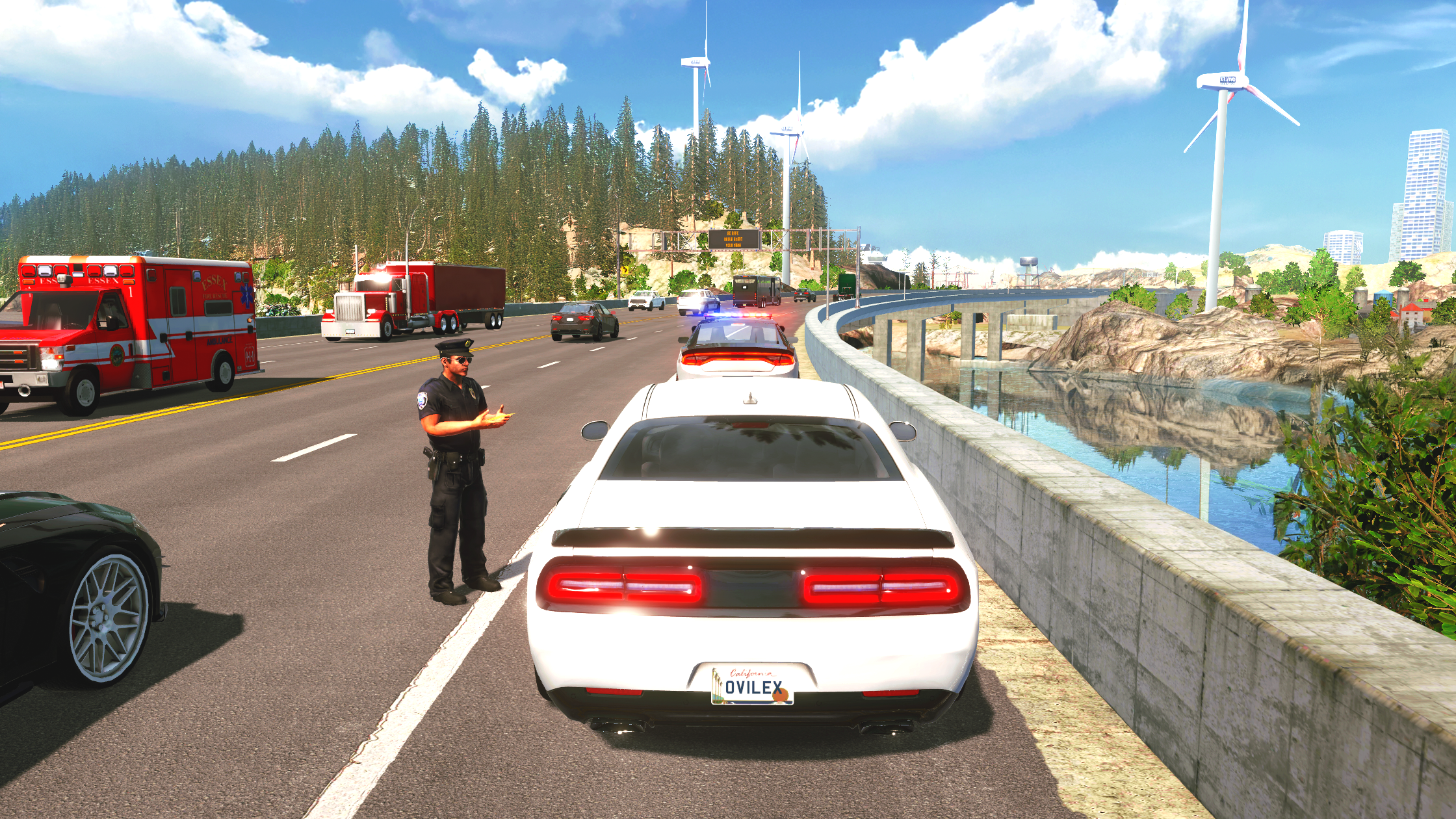 Car Driving Simulator : EVO Game Screenshot