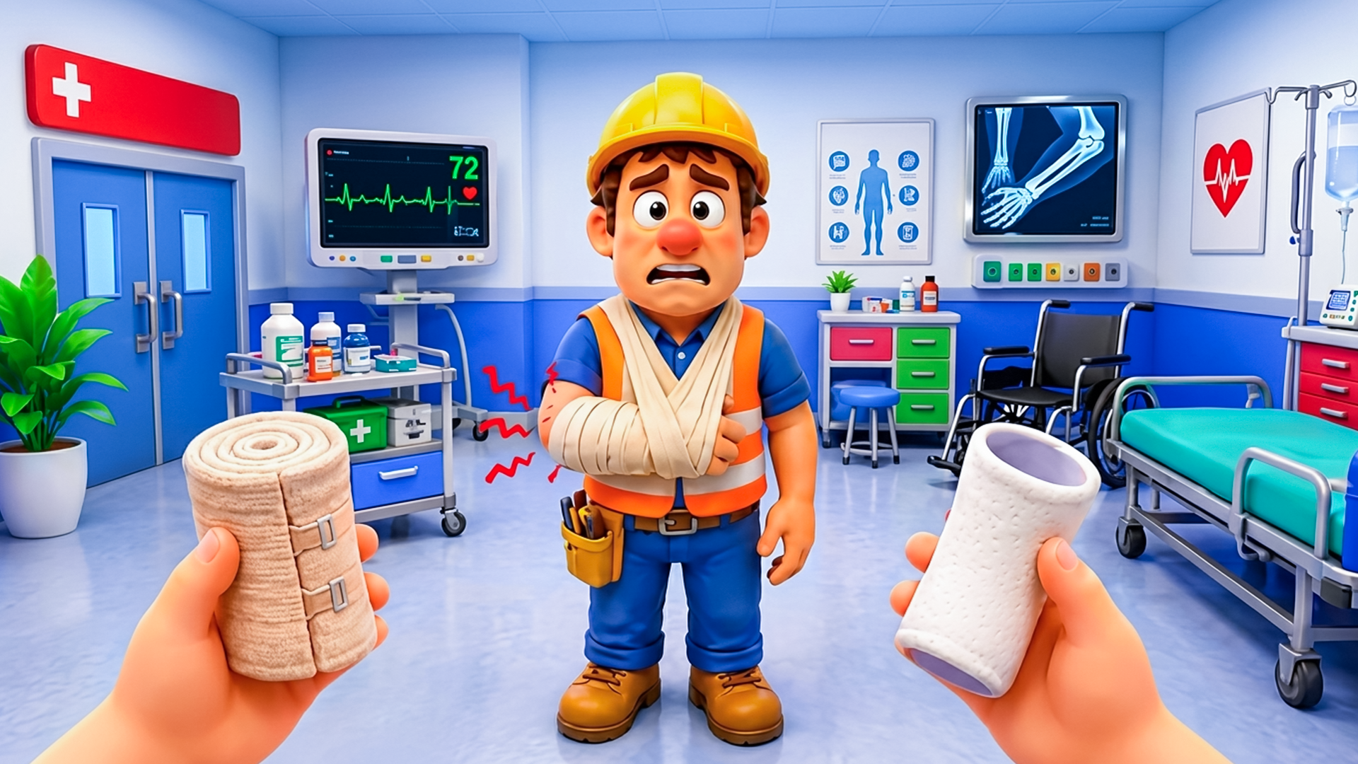 Crazy Doctor Hospital Pranks Game Screenshot