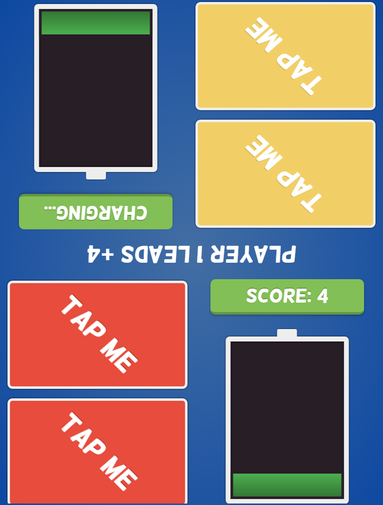 2 Player Timetapper - Multiplayer Game Screenshot