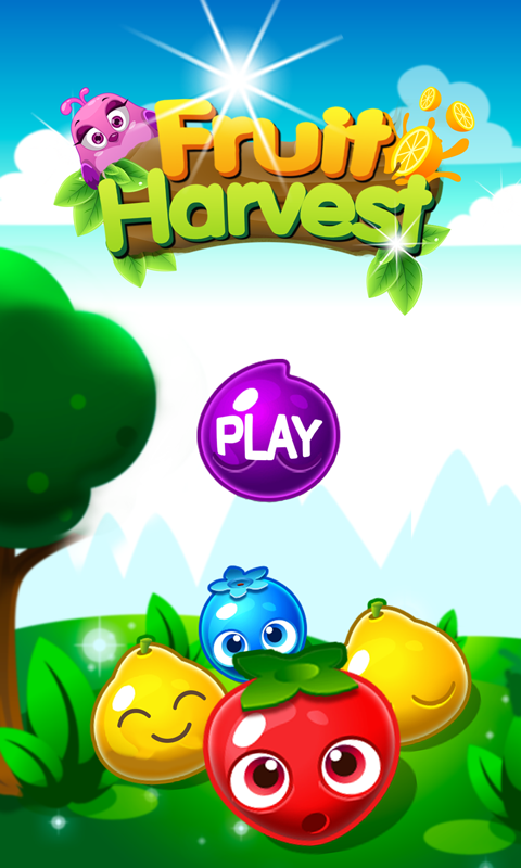 Wonderland Fruit Harvest Game Screenshot