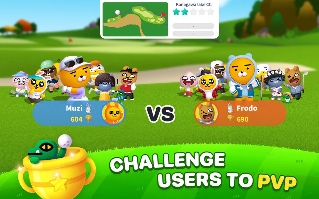 Friends Shot: Golf for All screenshot game