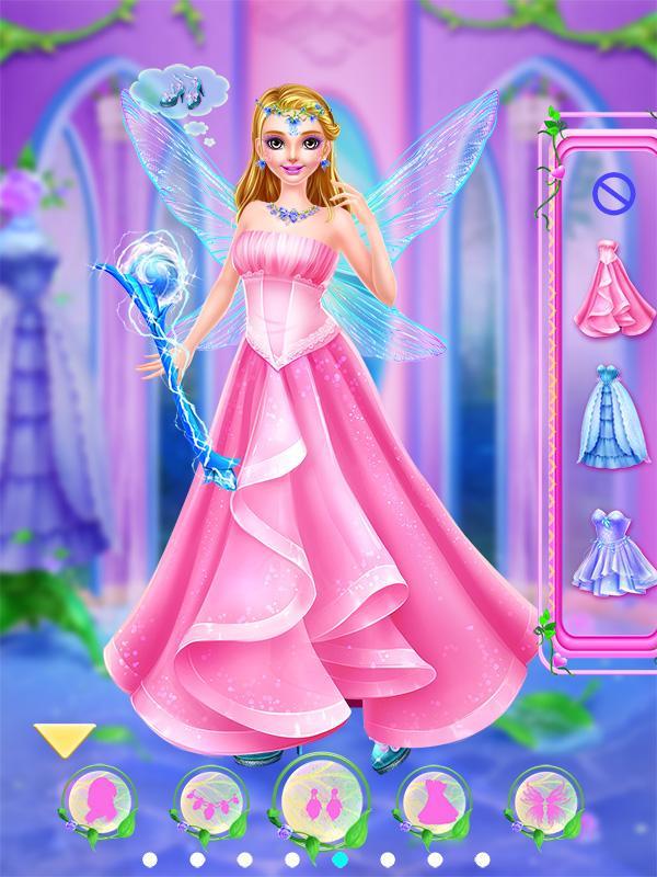 Screenshot of Fairy Dress Up VS Witch Makeup