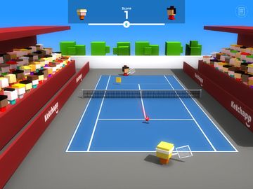 Ketchapp Tennis Game Screenshot
