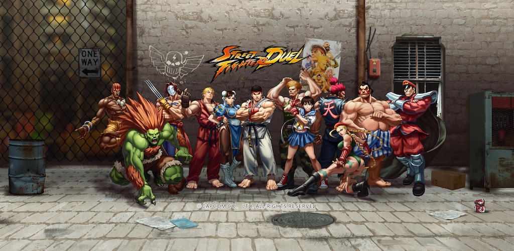 Banner of Street Fighter: Duel 