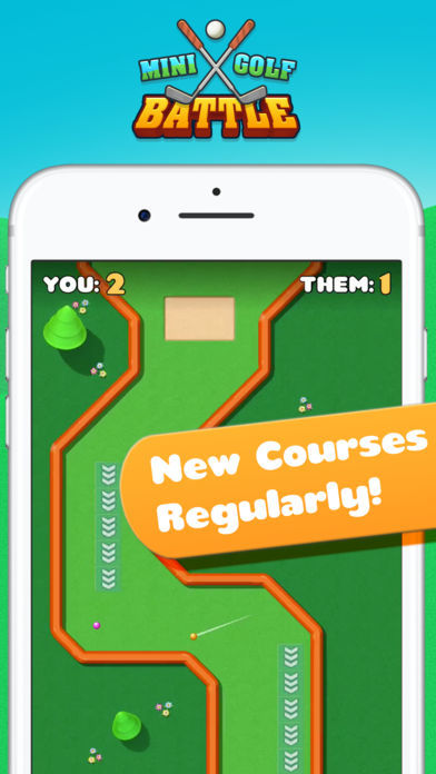 Mini Golf Battle Game Screenshot
