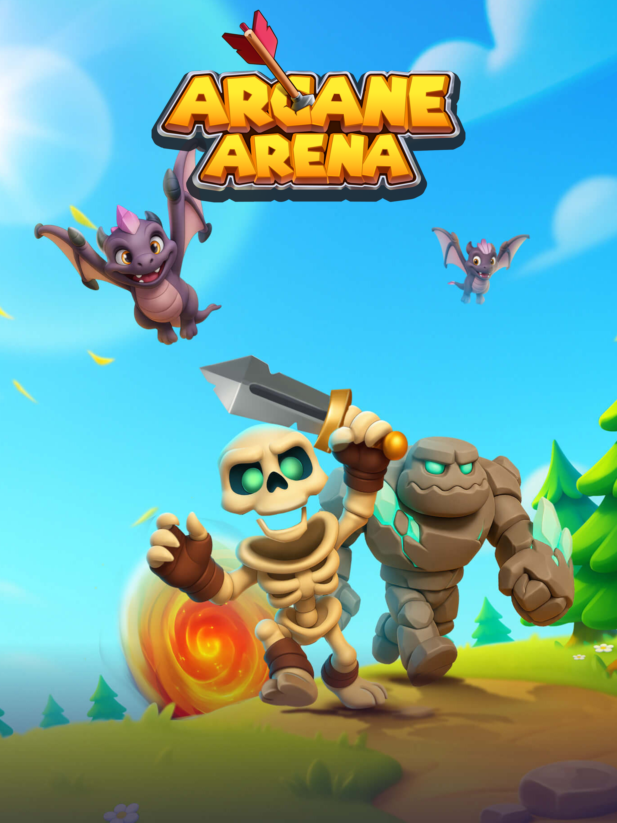 Скриншот игры Arcane Arena: Tower Defense TD