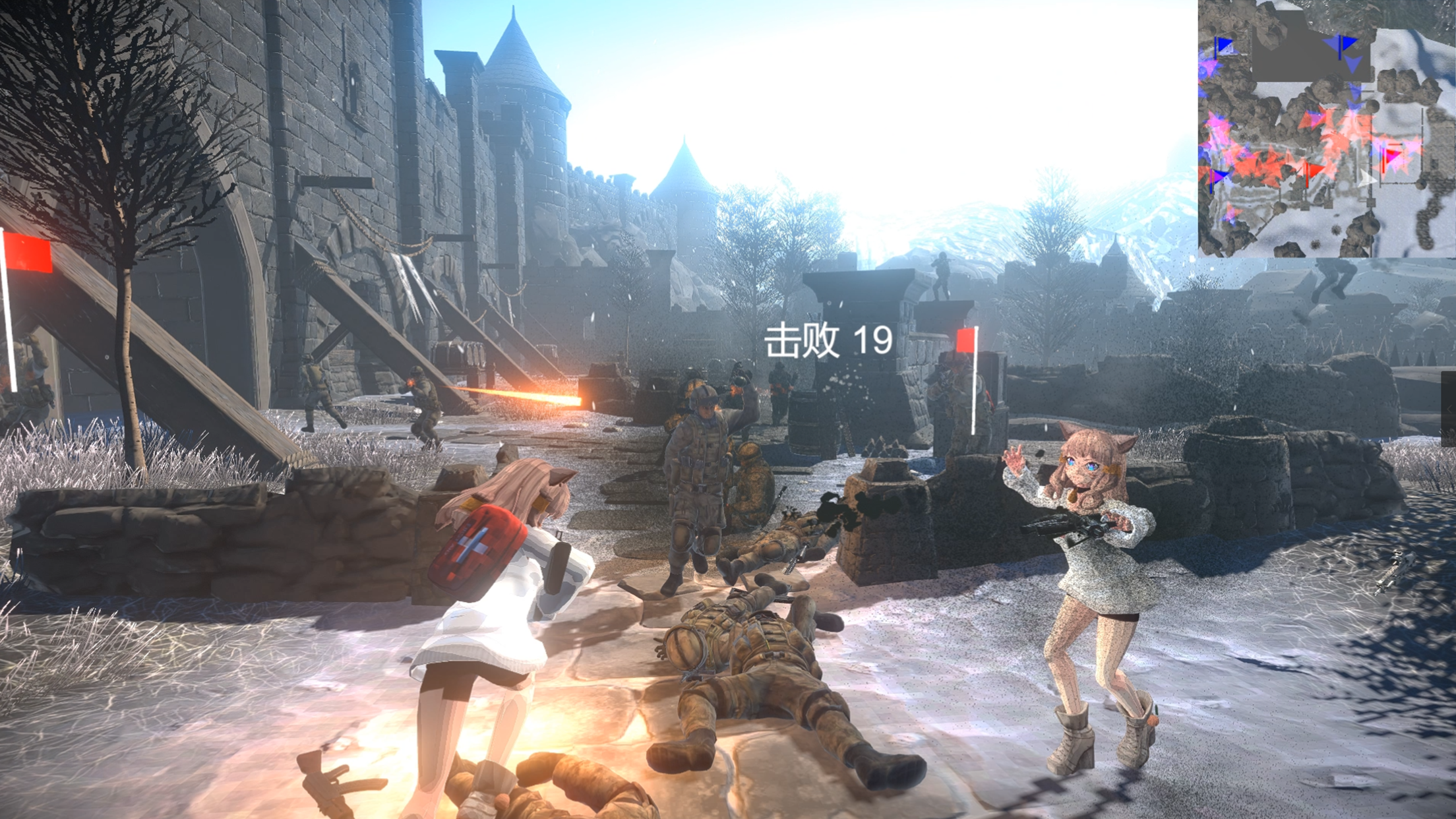 Bishojo Battlefield Game Screenshot