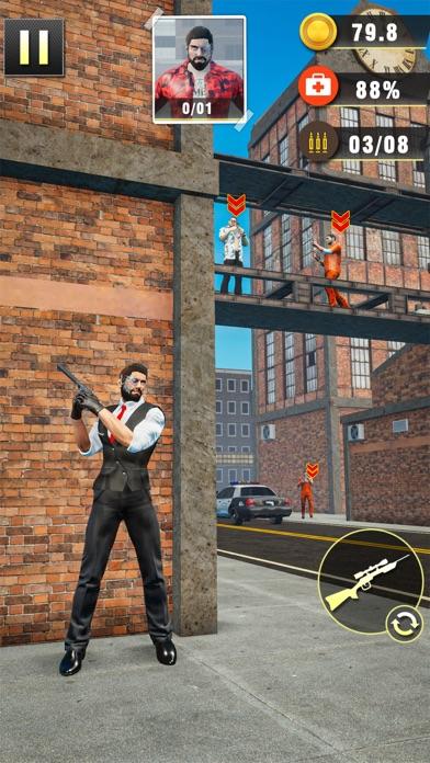 Agent Hunt Shooting Games 3D ภาพหน้าจอเกม